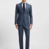Patterned slim-fit jacket in stretch fabric Patterned slim-fit jacket in stretch fabric