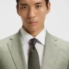 Patterned slim-fit jacket in stretch fabric Patterned slim-fit jacket in stretch fabric