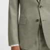 Patterned slim-fit jacket in stretch fabric Patterned slim-fit jacket in stretch fabric