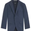 Patterned slim-fit jacket in stretch fabric Patterned slim-fit jacket in stretch fabric
