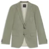 Patterned slim-fit jacket in stretch fabric Patterned slim-fit jacket in stretch fabric