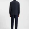 Patterned slim-fit jacket in virgin wool Patterned slim-fit jacket in virgin wool