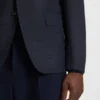 Patterned slim-fit jacket in virgin wool Patterned slim-fit jacket in virgin wool
