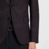 Patterned slim-fit jacket in virgin wool Patterned slim-fit jacket in virgin wool