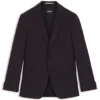 Patterned slim-fit jacket in virgin wool Patterned slim-fit jacket in virgin wool