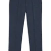 Patterned slim-fit trousers in stretch fabric