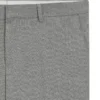 Patterned slim-fit trousers in stretch wool