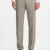 Patterned two-piece slim-fit suit in a wool-silk blend Patterned two-piece slim-fit suit in a wool-silk blend