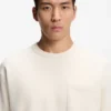 Peached T-shirt in a cotton blend