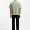 Peached T-shirt in a cotton blend