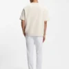 Peached T-shirt in a cotton blend