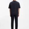 Peached T-shirt in a cotton blend