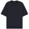 Peached T-shirt in a cotton blend