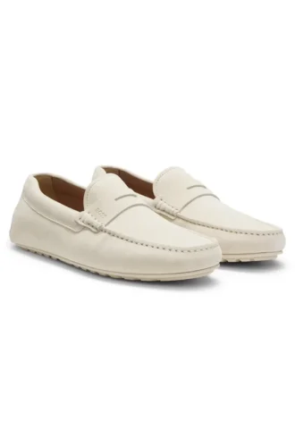 Penny-trim moccasins in suede Penny-trim moccasins in suede