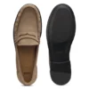 Penny-trim moccasins in suede Penny-trim moccasins in suede