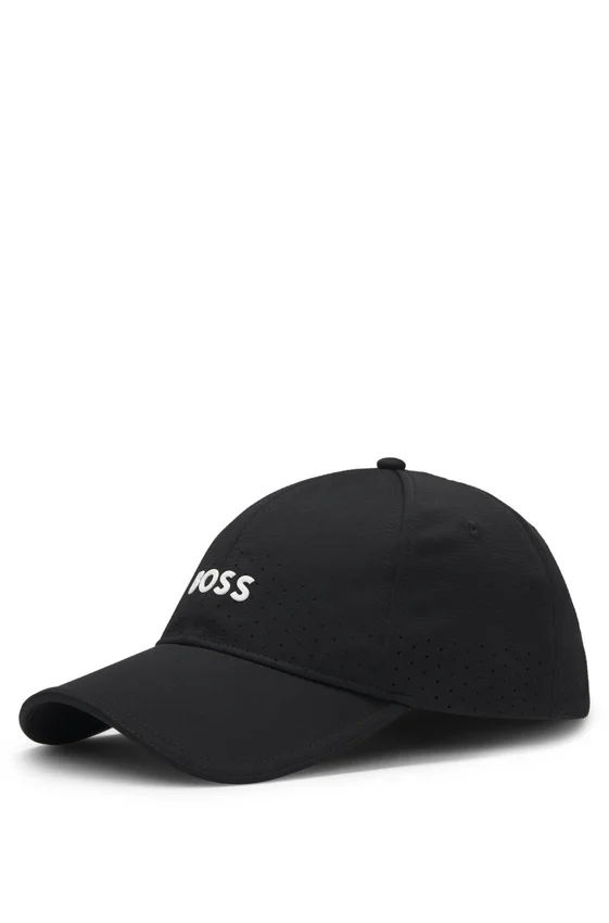 Perforated cap with gloss logo Perforated cap with gloss logo