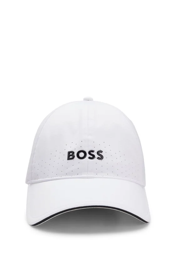 Perforated cap with gloss logo Perforated cap with gloss logo