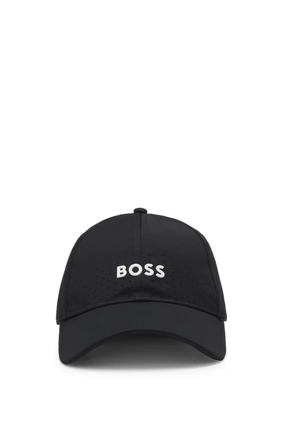 Perforated cap with gloss logo Perforated cap with gloss logo