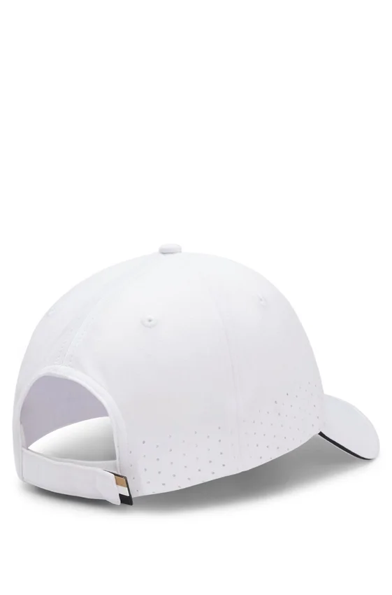 Perforated cap with gloss logo Perforated cap with gloss logo