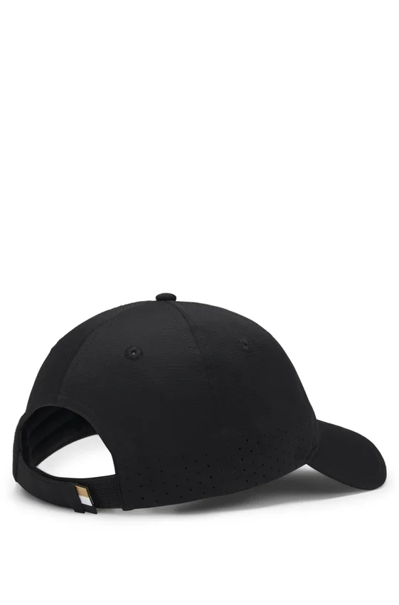 Perforated cap with gloss logo Perforated cap with gloss logo