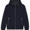 Performance-flannel jacket with down filling Performance-flannel jacket with down filling