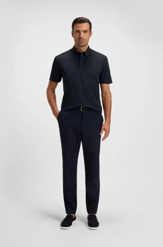 Performance polo shirt with Double B monogram Performance polo shirt with Double B monogram