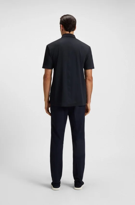 Performance polo shirt with Double B monogram Performance polo shirt with Double B monogram