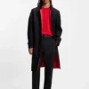 Performance-stretch modern-fit trousers in ottoman fabric