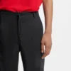 Performance-stretch modern-fit trousers in ottoman fabric