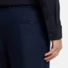 Performance-stretch slim-fit shirt in structured jersey