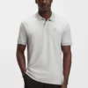 Pima-cotton polo shirt with Double B monogram Pima-cotton polo shirt with Double B monogram