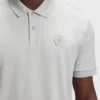 Pima-cotton polo shirt with Double B monogram Pima-cotton polo shirt with Double B monogram