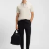 Pima-cotton polo shirt with Double B monogram Pima-cotton polo shirt with Double B monogram