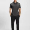 Pima-cotton polo shirt with Double B monogram Pima-cotton polo shirt with Double B monogram