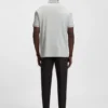 Pima-cotton polo shirt with Double B monogram Pima-cotton polo shirt with Double B monogram