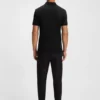 Pima-cotton polo shirt with Double B monogram Pima-cotton polo shirt with Double B monogram