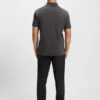 Pima-cotton polo shirt with Double B monogram Pima-cotton polo shirt with Double B monogram