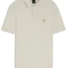 Pima-cotton polo shirt with Double B monogram Pima-cotton polo shirt with Double B monogram