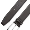 Pin-buckle belt in Italian leather Pin-buckle belt in Italian leather