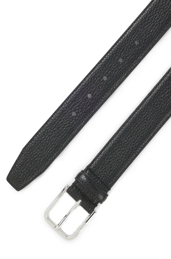 Pin-buckle belt in Italian leather Pin-buckle belt in Italian leather