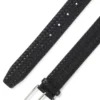 Pin-buckle belt in woven leather Pin-buckle belt in woven leather