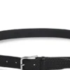 Pin-buckle belt in woven leather Pin-buckle belt in woven leather