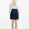 Pinstripe pencil skirt with belt Pinstripe pencil skirt with belt