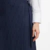 Pinstripe pencil skirt with belt Pinstripe pencil skirt with belt