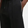 Pintuck-detail shorts in a cotton blend