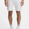 Piped-trim shorts in a cotton blend Piped-trim shorts in a cotton blend