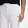 Piped-trim shorts in a cotton blend Piped-trim shorts in a cotton blend