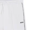 Piped-trim shorts in a cotton blend Piped-trim shorts in a cotton blend
