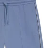 Piped-trim shorts in a cotton blend Piped-trim shorts in a cotton blend