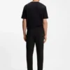 Piping-detail tracksuit bottoms in a cotton blend